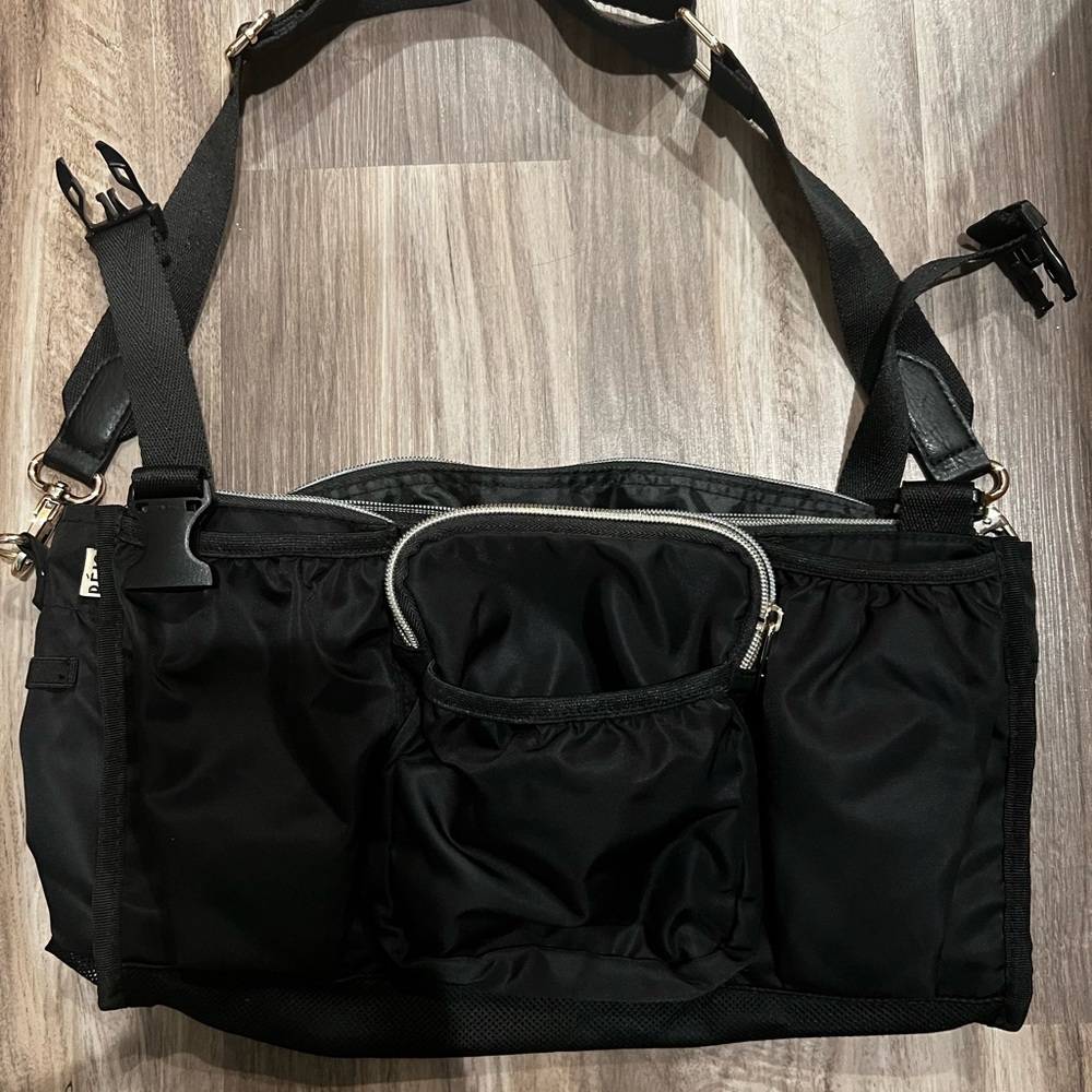 Beis Stroller Caddy in Black